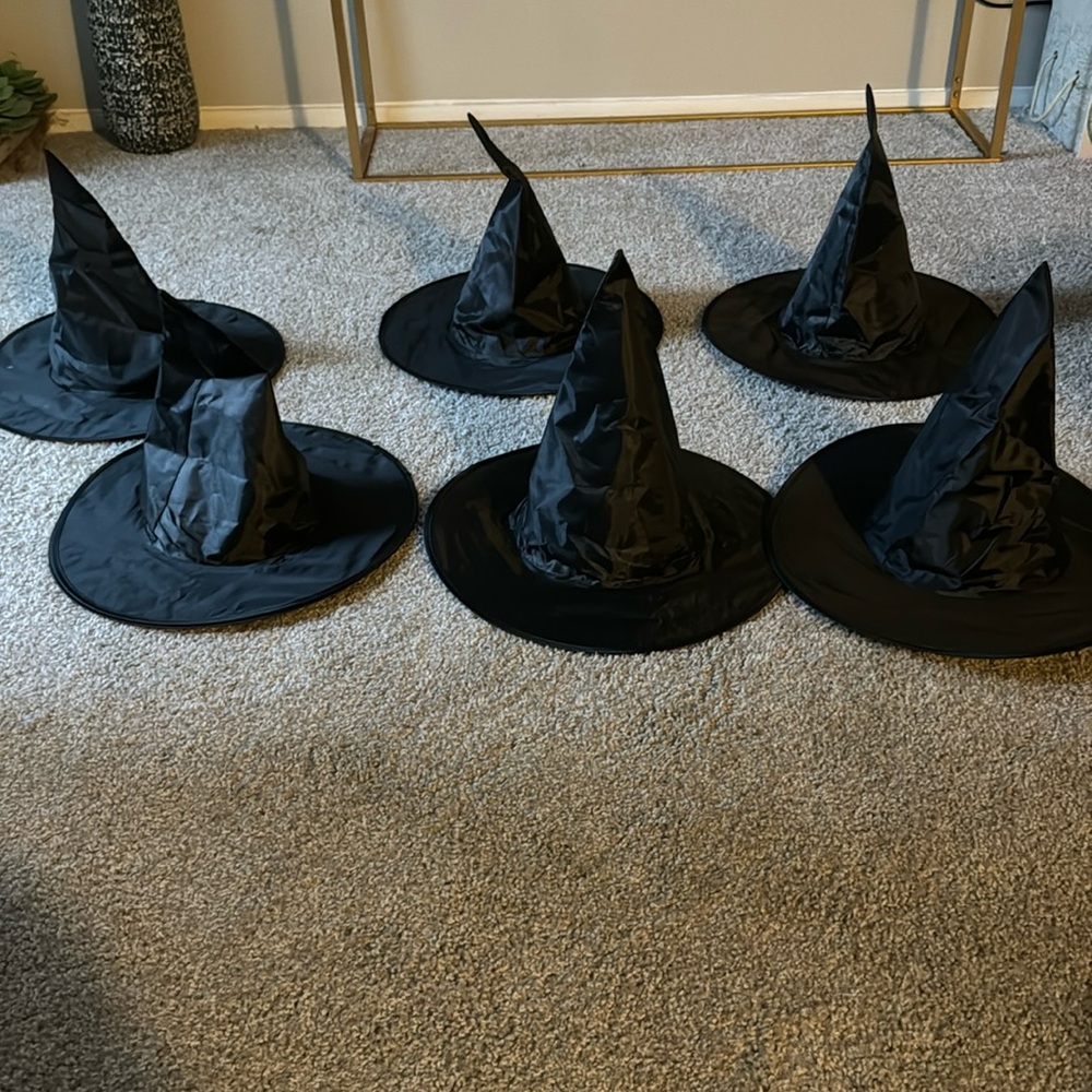 🧙Set of 6 Witch Hats 🧙